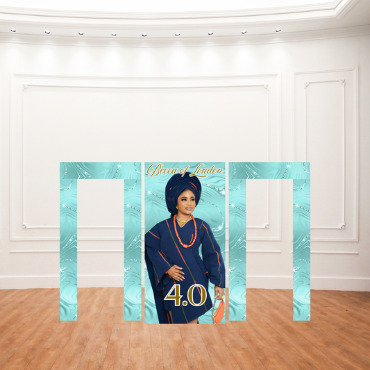 Custom Photo Party Backdrop | BellaKG Printz